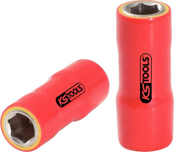 KS Tools 1/4" Stecknuss mit Schutzisolierung, 4mm, 117.1404