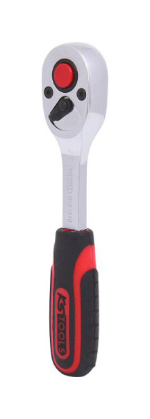 KS Tools 1/4" CHROMEplus Mini-Umschaltknarre, 72 Zahn, 918.1510