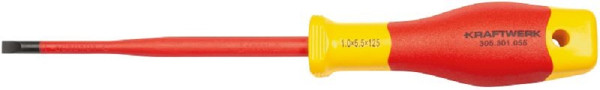 Kraftwerk Elektriker-Schraubendreher Schlitz 5.5mm, 305.301.055