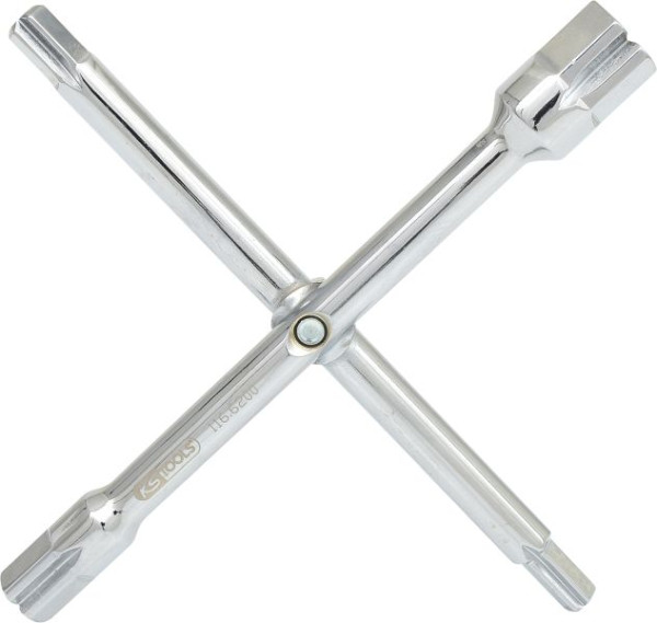 KS Tools Sanitär-Kreuzschlüssel, 10 Funktionen, 116.6200