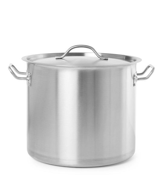 Hendi Kochtopf - mit Deckel, 25 L, ØxH: 320x320 mm, 834206