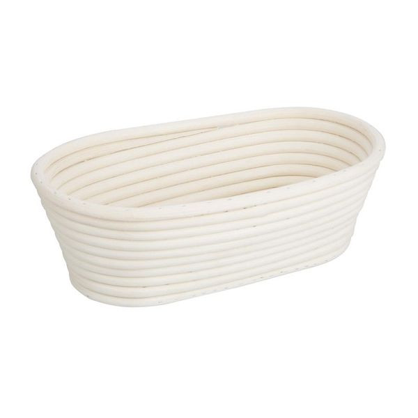 Vogue Rattan Gärkorb Oval 250x150x80mm, Reinigung mit Bürste, FT838