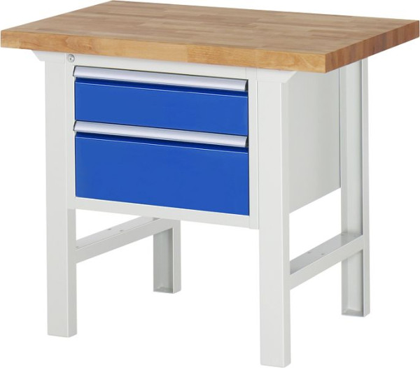 RAU Werkbank Serie 7000 - Modell 7123, B1000 x T700x H840 mm, 13-7123A1-107B4S.11