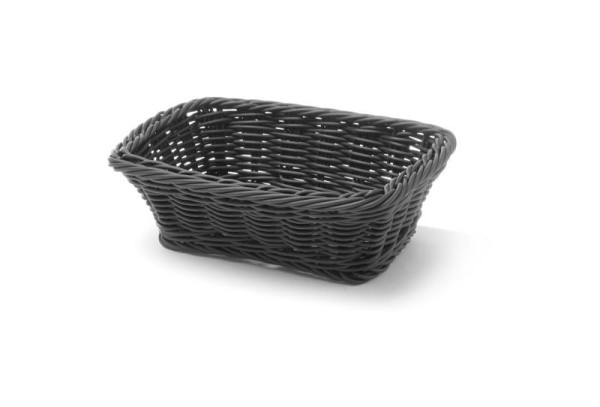 Hendi Brotkorb, LxBxH: 190x130x60 mm, Schwarz, Polypropylen, 426791