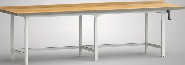 KLW Hydraulik-Profi-Werkbank - 3000 x 800 x 750 - 1050 mm L x T x H, Standard, WPHS31-30M45-X3S01