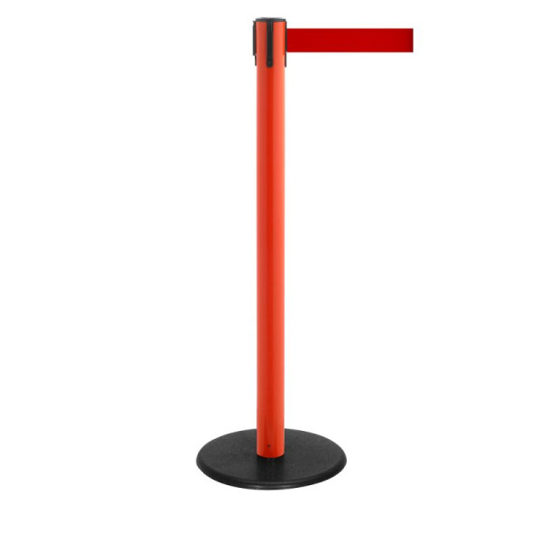 Stein HGS Personenleitsystem -P-Line Famous-, rot, rot, mit Sicherheitsverschluss (selbstlösend), Gurtlänge: 4 m, 12819-0103