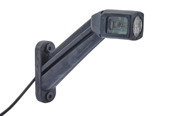 HELLA Umrissleuchte - LED - 12/24V - Kabel: 150mm - Stecker: Flachsteckhülse - rechts/seitlicher Anbau, 2XS 011 744-161