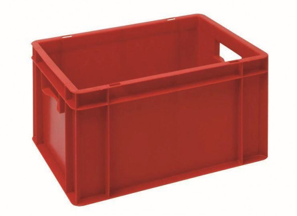 Regalwerk Euronorm-Lagerbehälter Größe 2 - rot, B9-13206-ROT