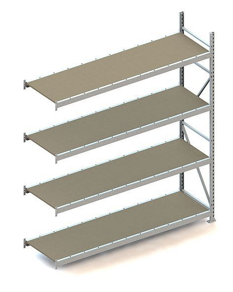 Meta MINI-RACK AR 2500x2200x650 mm, verzinkt, mit Spanplatten, Bodenanzahl: 4, 20051298