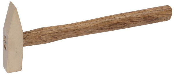 KS Tools BRONZEplus Schlosserhammer 100 g, mit Hickorystiel, 963.2005