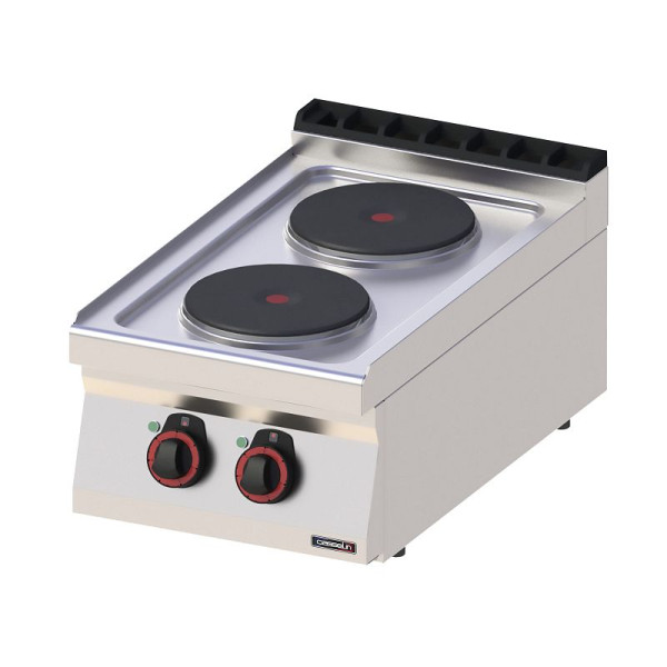 Casselin Freistehender Elektroherd mit 2 Kochstellen 40 - Linie 700, C7FOE2F40