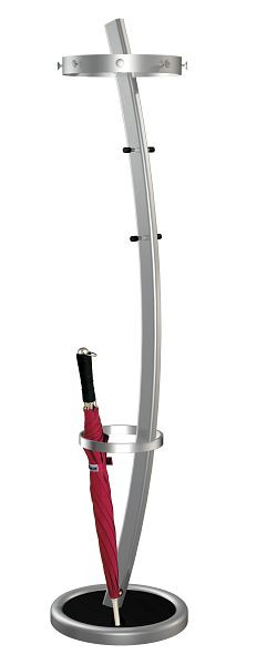 Kerkmann Garderobe arc JUNIOR, alusilber/schwarz, 30605814, 4044917432574