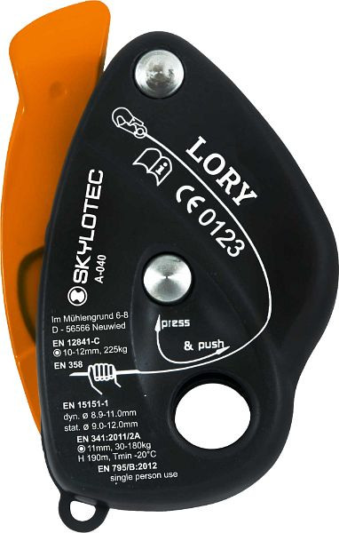 Skylotec Abseil-/Positionierungsgerät Lory, A-040, 4030281280156