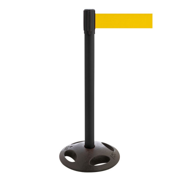 Stein HGS Personenleitsystem -P-Line Maxi-, schwarz, signalgelb, mit magnetischem Gurtendstück, 34175j-1204