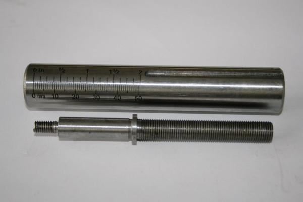 ELMAG Reitstock-Pinolenhülse mit Spindel komplett, 9808063