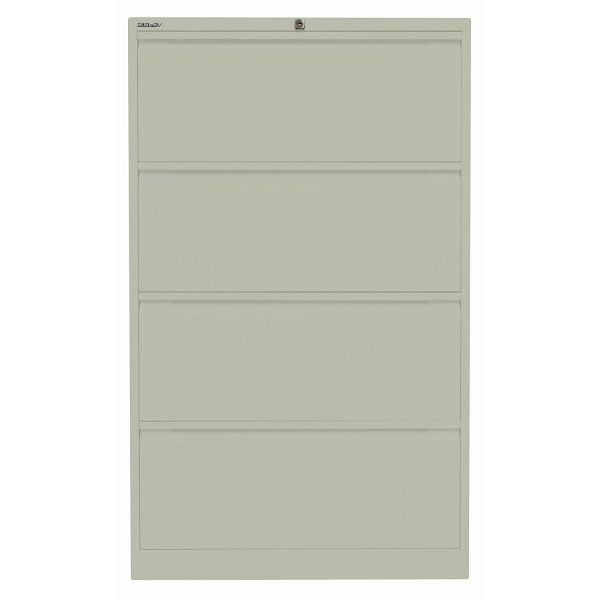 Bisley Hängeregistraturschrank, doppelbahnig, 4 HR-Schubladen, 665 regent, DF4665