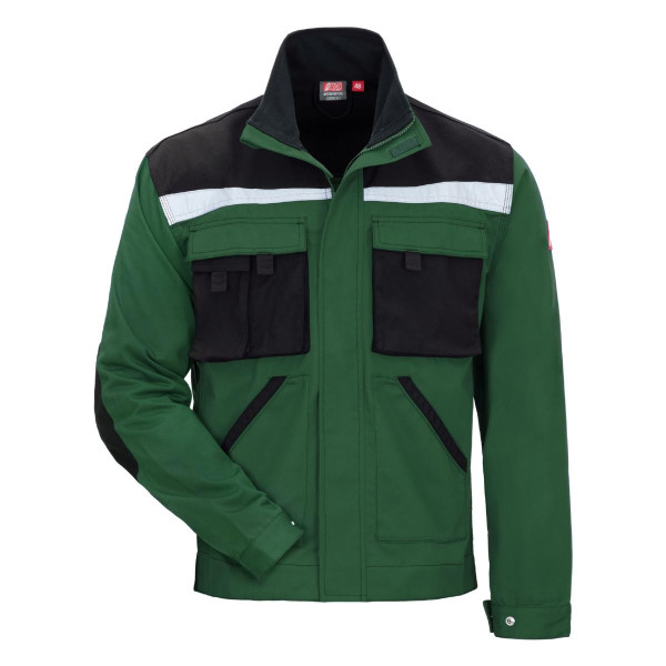 NITRAS MOTION TEX PLUS, Arbeitsjacke, Größe: 58, Farbe: grün, VE: 10 Stück, 7654-58