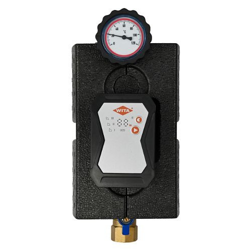 Solarbayer Heizkreisgruppe Single 1"IG in Isolierbox mit WITA Pumpe 25-40/60, 500007002