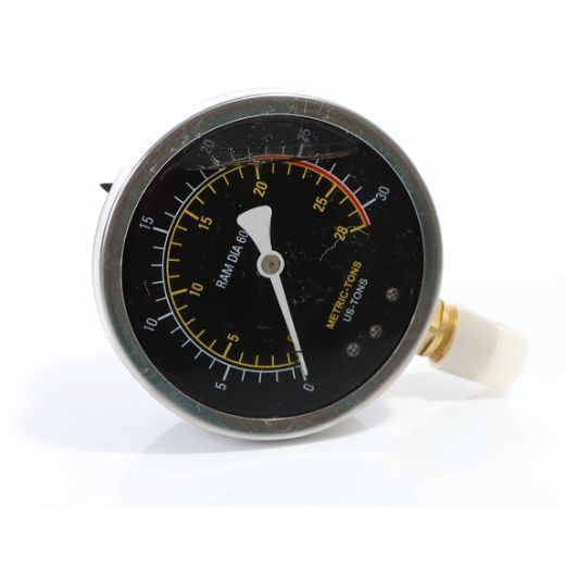 ELMAG Pressdruck-Manometer Nr. 1, für Werkstattpresse EP 20 SH, 9801932
