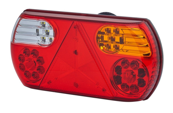 HELLA VALUEFIT Heckleuchte, Valuefit, LED, 12V, Anbau/geschraubt, Lichtscheibenfarbe: mehrfarbig, Stecker: offene Kabelenden, rechts, 2VP 357 016-021