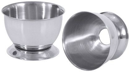 Contacto Eierbecher mit Loch 4 cm, 8025/040