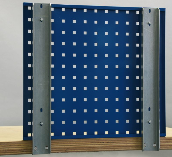 KLW Montageprofil für Werkbankmontage, für 2 Lochplatten übereinander, aus stabilem, verzinktem U-Profil, 05/3070-2