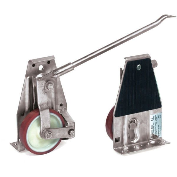Fetra Hubrollen, mit Hebelstange, Tragkraft 1 Tonne, 6971