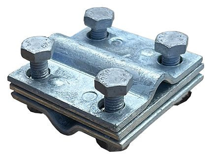 Schake Kreuzverbinder für Erdungsband bis 30 mm Breite, 11189-1V4A