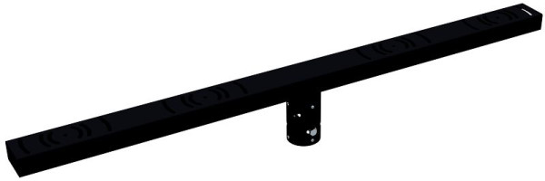 Schake Strahlertraverse für den klappbaren Mast, Aufnahme von 4 Strahlern, 3531T2-RAL9005