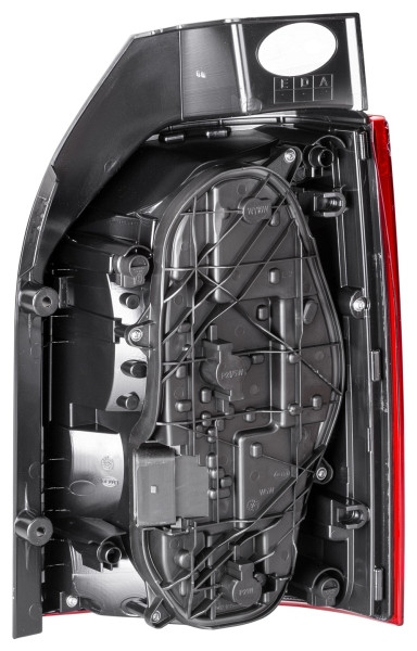 HELLA Heckleuchte, Halogen, für u.a. VW T6 Box (SGA, SGH, SHA, SHH), ECE/CCC, für Linksverkehr, links, 2SK 012 336-071