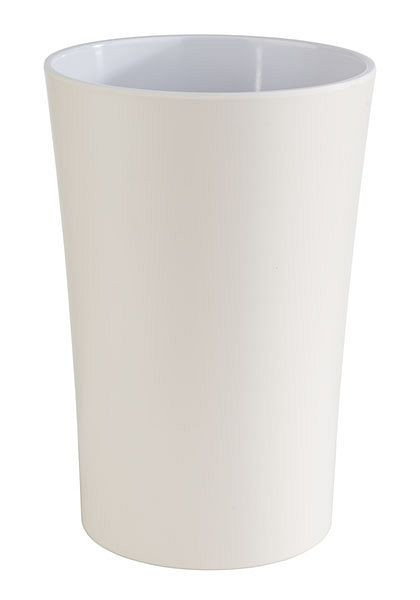 APS Dressingtopf -PASTELL-, Ø 13 cm, Höhe: 19,5 cm, Melamin, 1,5 Liter, Farbe: beige, mit Antirutsch-Füßchen, 84860
