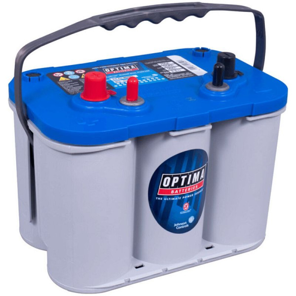 Optima BlueTop DC 4,2 AGM Boots-Batterie 12V 55Ah 765A, BTDC4,2L