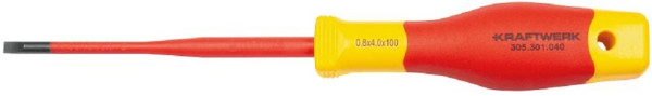 Kraftwerk Elektriker-Schraubendreher Schlitz 4.0mm, 305.301.040