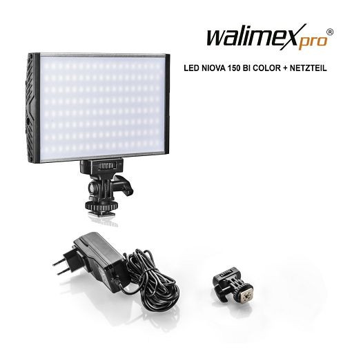 Walimex pro LED Niova 150 Bi Color + Netzteil, 1022764