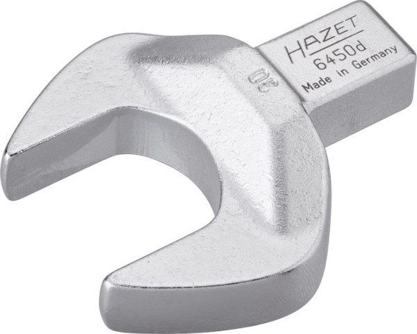 Hazet Einsteck-Maulschlüssel, Einsteck-Vierkant 14 x 18 mm, Außen-Sechskant Profil, 30 mm, 6450D-30