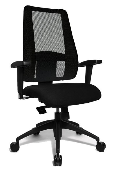 Topstar Luxus-Lady-Drehstuhl, schwarz, LT20BT W500