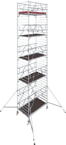 Krause Stabilo Fahrgerüst S5000 Feldlänge: 2,50m, Arbeitshöhe: 11,3m, 787088
