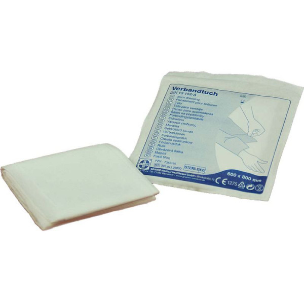 Stein HGS Verbandtuch nach DIN 13152, 600 x 800 mm /DIN 13152-A, 25499