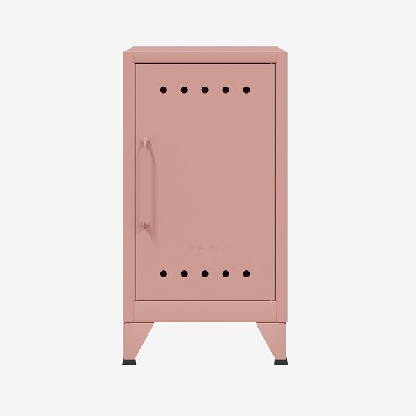 Bisley Fern Mini Ablageschrank, rechtsseitig öffnend, mit festem Fachboden, pastellpink (620), FERMINRH620