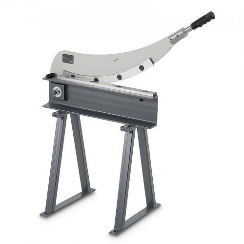 VEVOR Handhebelschere, 500 mm Bettbreite, Guillotine Blechschneider, Q235-Material, mit Ständer, LSJBJCGK20YCR3O1C001V0