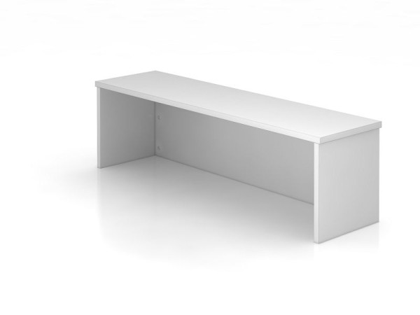 Hammerbacher Thekenaufsatz 120cm, 1OH Grau, 120x32x35 cm (BxTxH), VWB12/5