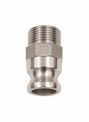 Riegler Kamlok-Schnellkupplungsstecker mit Außengewinde, Typ F, 108064