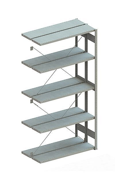Meta CLIP 230 DAR 2500x1300x400 mm, RAL 7035, Bodenanzahl: 2 x 5, 20070761