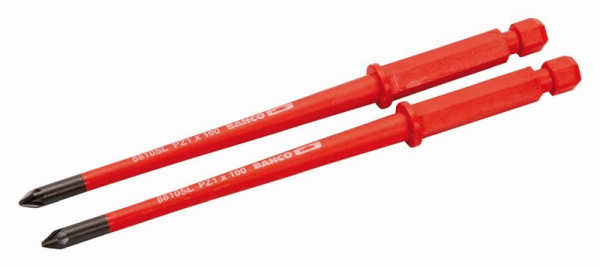 Bahco 2 schmale Wechselklingen, isoliert, PZ 2, 100 mm, 8820SL-2P