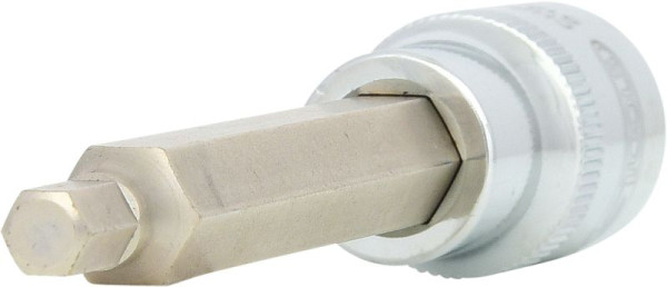 KS Tools 1/2" CHROMEplus Bit-Stecknuss Innensechskant, lang, 6mm, 918.1656