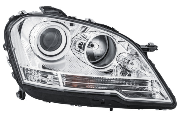 HELLA DE/Halogen/FF-Hauptscheinwerfer, für u.a. Mercedes-Benz M-Class (W164), CCC/ECE, für Rechtsverkehr, rechts, 1EL 263 064-021