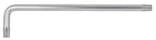 KS Tools Edelstahl Torx-Winkelstiftschlüssel mit Bohrung, lang, TB45, 964.0608