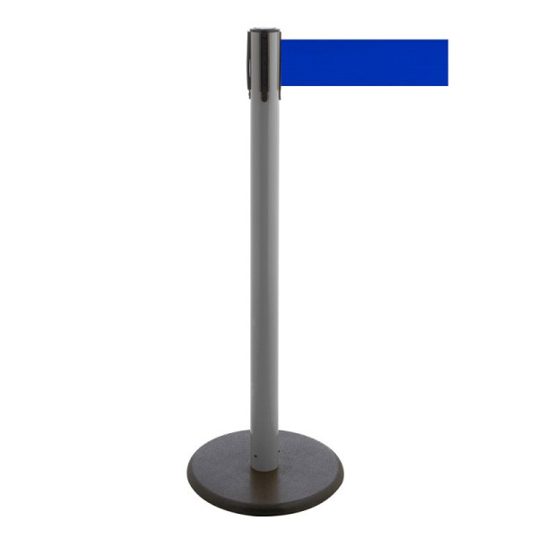 Stein HGS Personenleitsystem -P-Line Premium-, anthrazit, blau, mit magnetischem Gurtendstück, Gurtlänge: 3,8 m, 34241a-0204