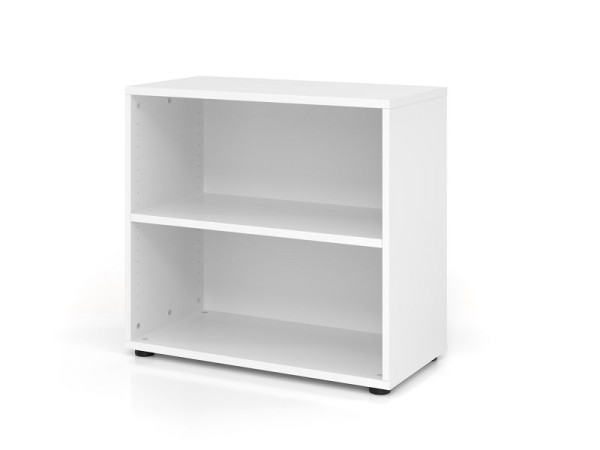 Hammerbacher Regal 928RE, 2 OH, Korpus: Weiß, 80 x 40 x 74,6 cm (BxTxH), V928RE/W