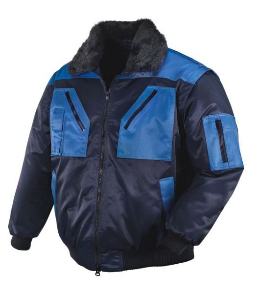 teXXor Piloten-Jacke "OSLO", in der Größe: M, Farbe: marine/kornblau, 4173-M